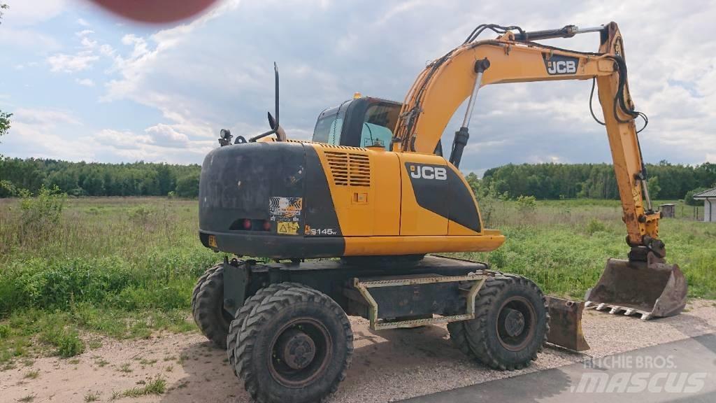 JCB JS 145 W Εκσκαφείς με τροχούς - λάστιχα