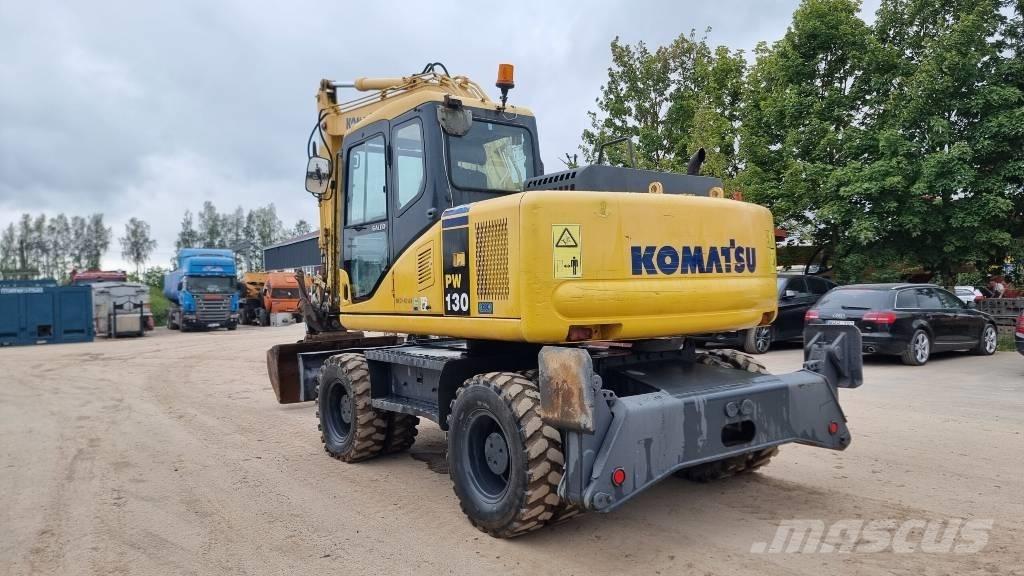 Komatsu PW 130-7K Εκσκαφείς με τροχούς - λάστιχα