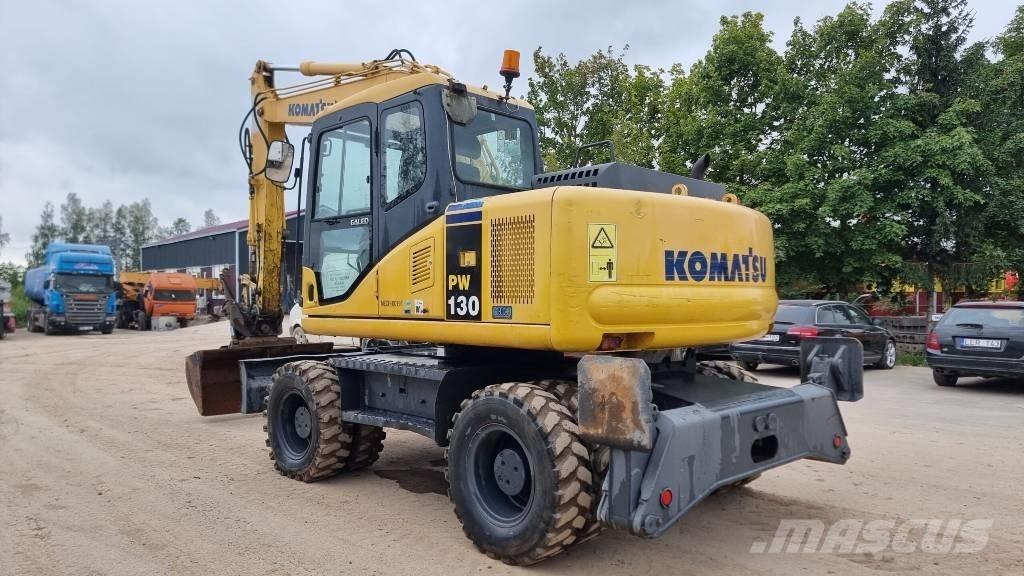 Komatsu PW 130-7K Εκσκαφείς με τροχούς - λάστιχα