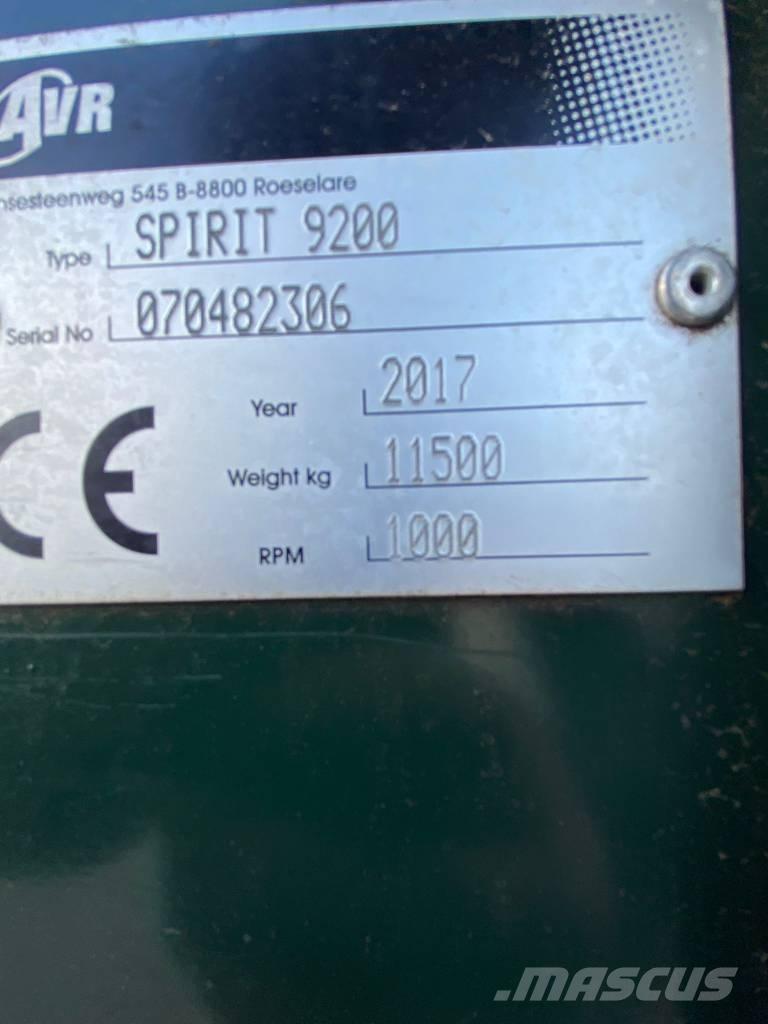 AVR Spirit 9200 Πατατοεξαγωγέας