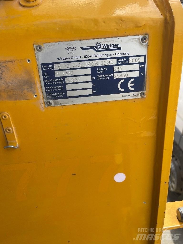 Wirtgen W 1900 Επεξεργασίας επίστρωσης ασφάλτου