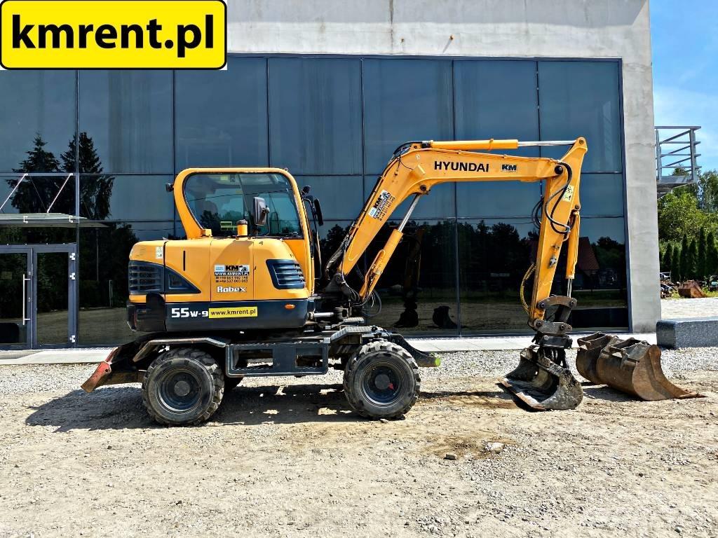 Hyundai Robex 55-9 A Εκσκαφείς με τροχούς - λάστιχα