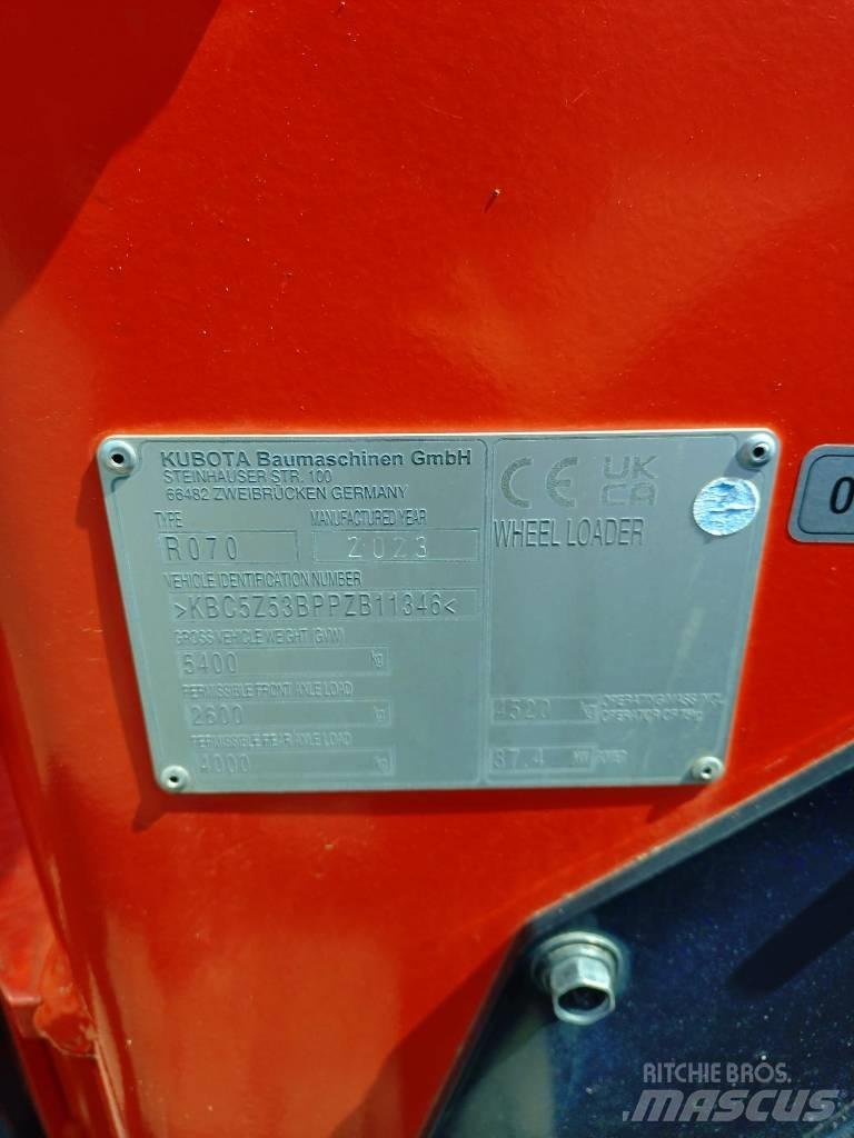 Kubota R 070 Φορτωτές με λάστιχα (Τροχοφόροι)