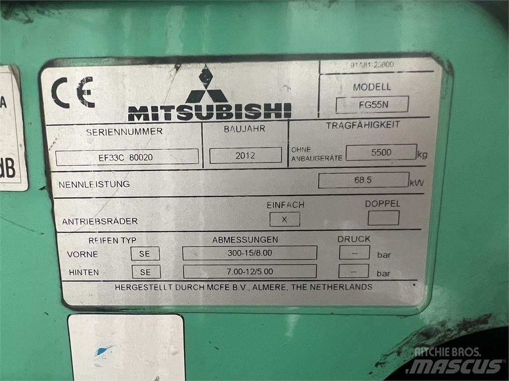 Mitsubishi FG 55 N Περονοφόρα ανυψωτικά κλαρκ με φυσικό αέριο LPG
