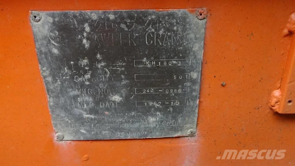 Hitachi KH 180-3 GLS Μηχανήματα διάτρησης οριζόντιας-κάθετης