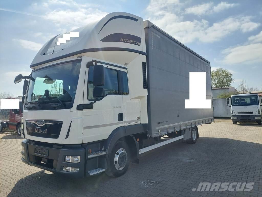 MAN TGL 8.220 Φορτηγά Καρότσα - Κουρτίνα