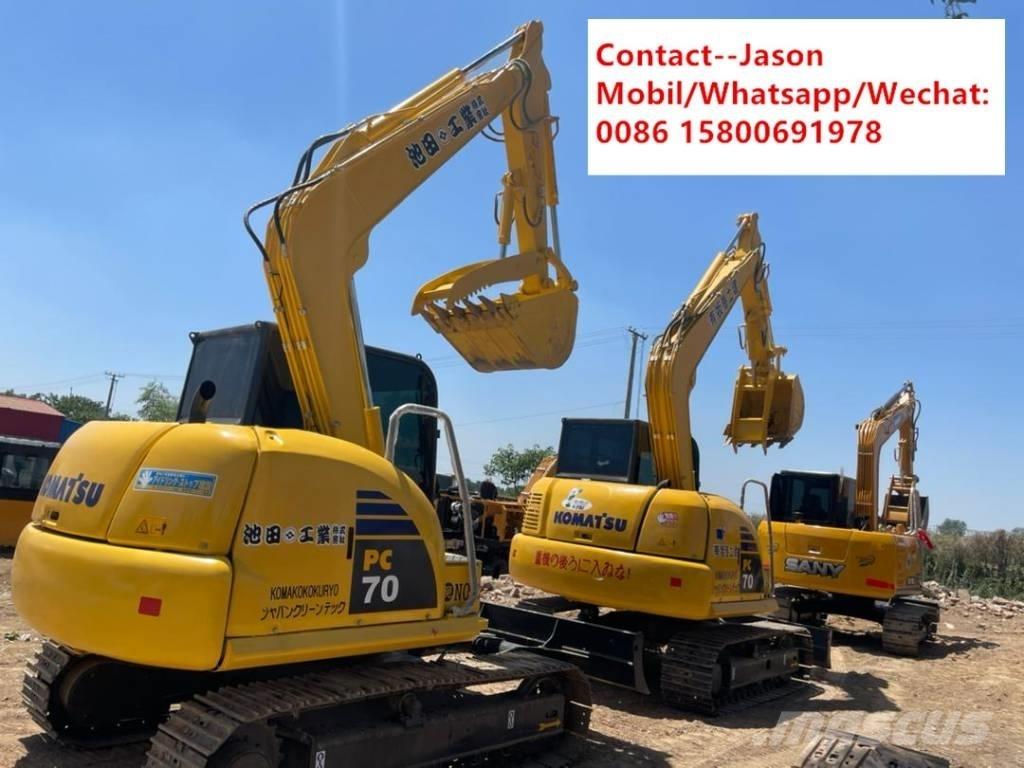 Komatsu PC 70-8 Εκσκαφείς με ερπύστριες