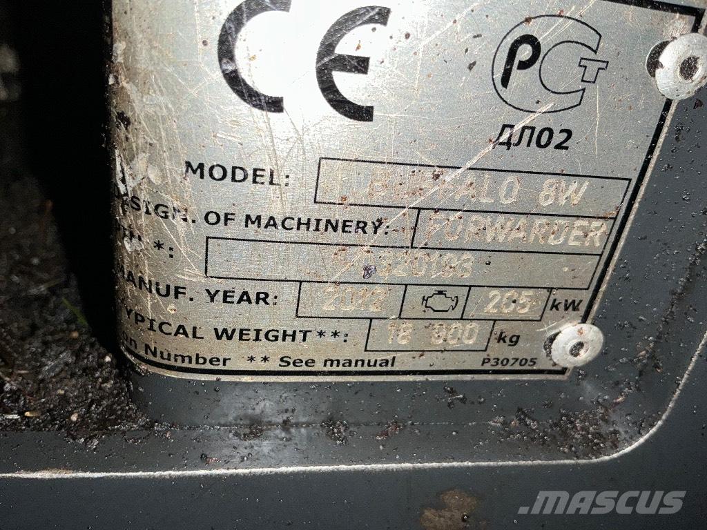 Ponsse BUFFALO+ 8W Μεταφορείς ξυλείας