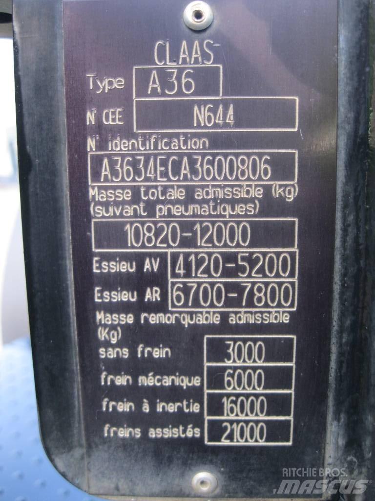 CLAAS Arion 650 CIS Τρακτέρ