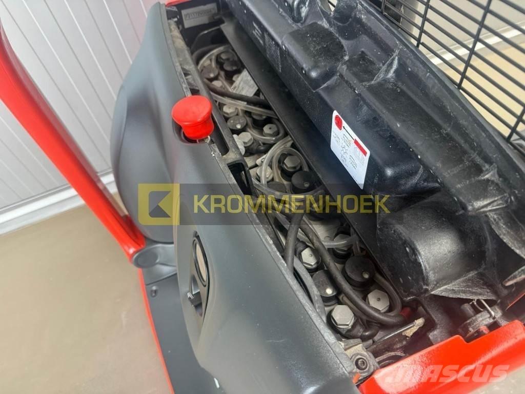 Linde L 10 Παλετοφόρα πεζού χειριστή με ιστό