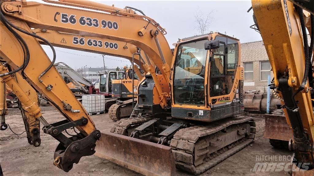 Hyundai R125 Εκσκαφείς με ερπύστριες