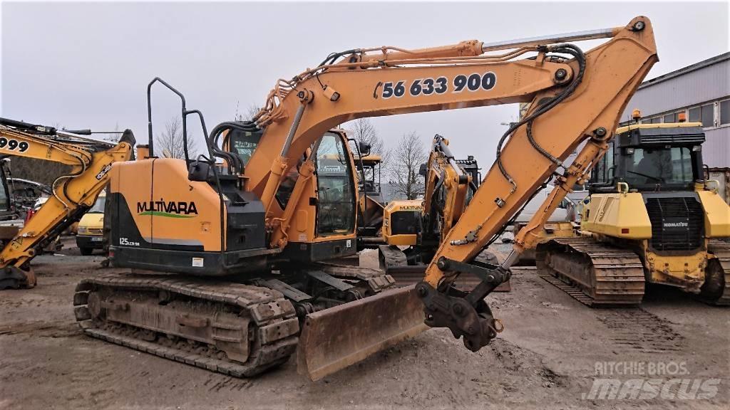 Hyundai R125 Εκσκαφείς με ερπύστριες