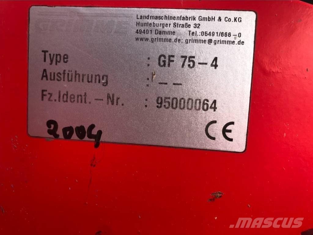 Grimme GF 75-4 Αυλακωτήρες