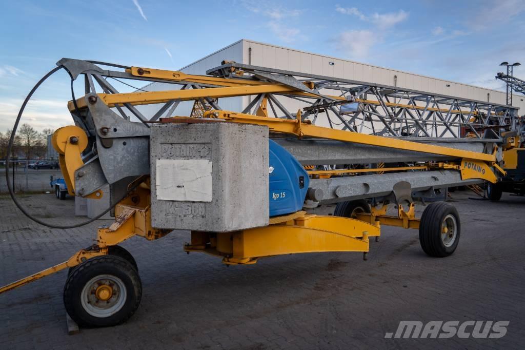 Potain Igo 15 Αυτοεγειρόμενοι γερανοί