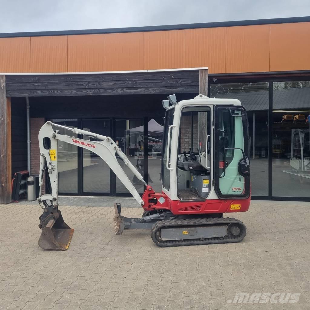 Takeuchi TB 216 Εκσκαφάκι (διαβολάκι) < 7t