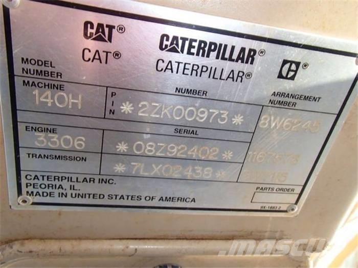 CAT 140 H Γκρέιντερς