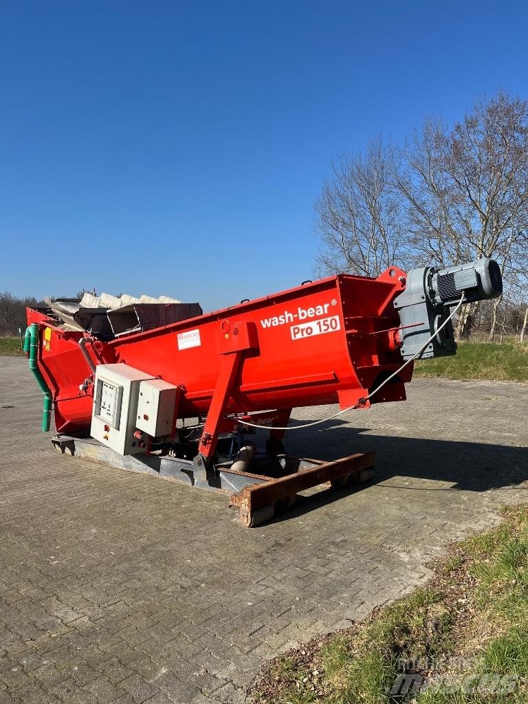  wash-bear pro 150 Εξοπλισμός διαλογής αποβλήτων