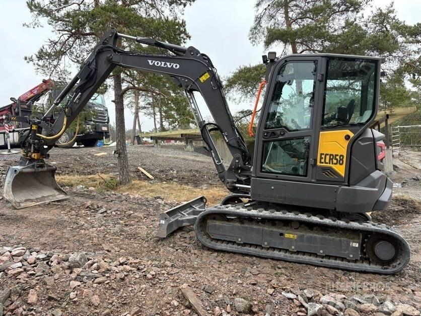 Volvo ECR58F Εκσκαφάκι (διαβολάκι) < 7t