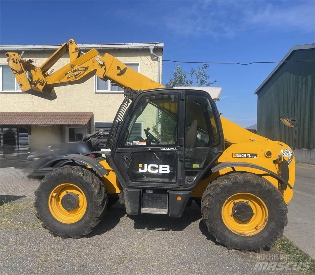 JCB 531-70 Συστήματα τηλεχειρισμού για τη γεωργία