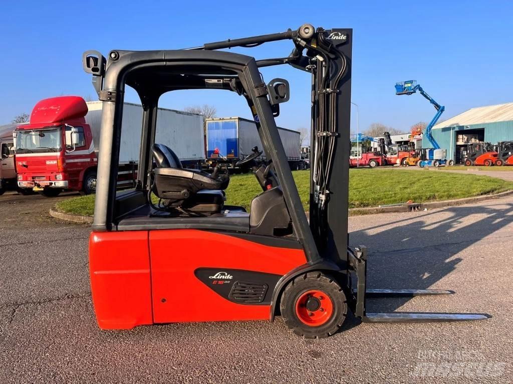 Linde E18L-02 Ηλεκτρικά περονοφόρα ανυψωτικά κλαρκ
