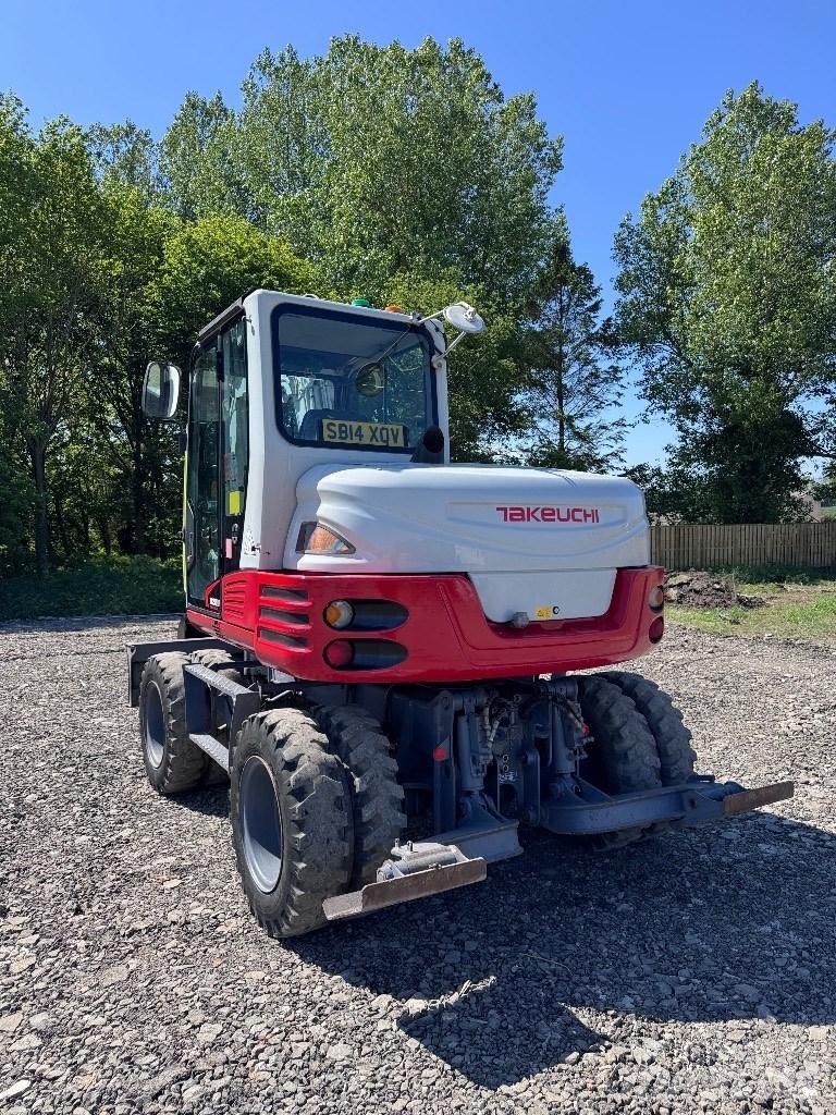 Takeuchi TB 295 W Εκσκαφείς με τροχούς - λάστιχα