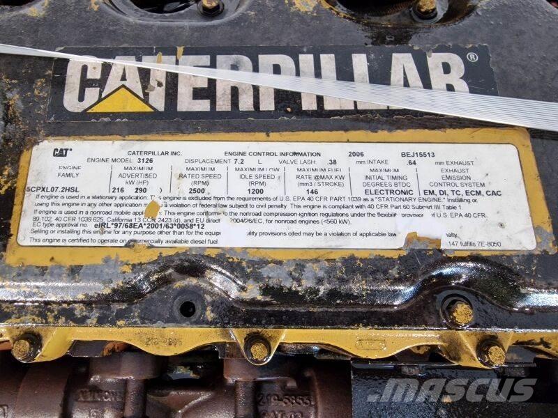 CAT 3126B Κινητήρες