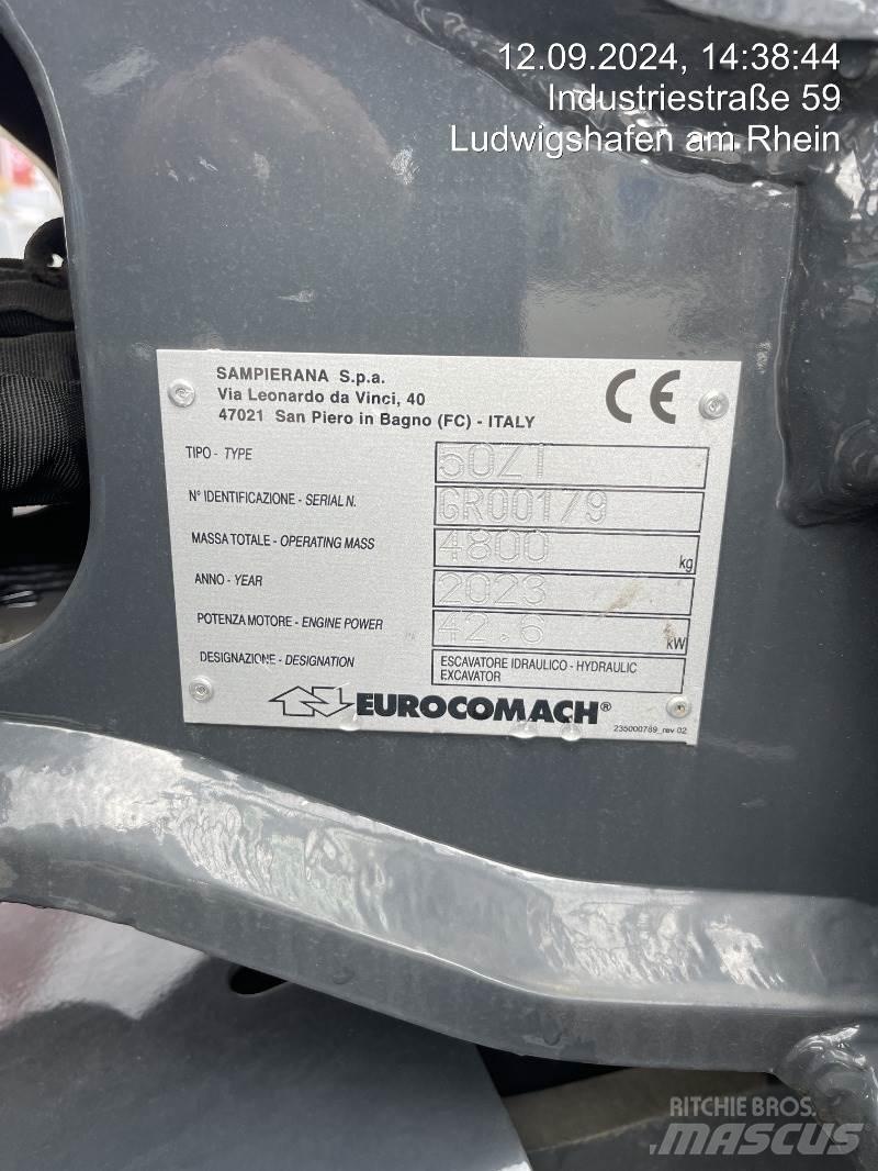 Eurocomach 50ZT Εκσκαφάκι (διαβολάκι) < 7t