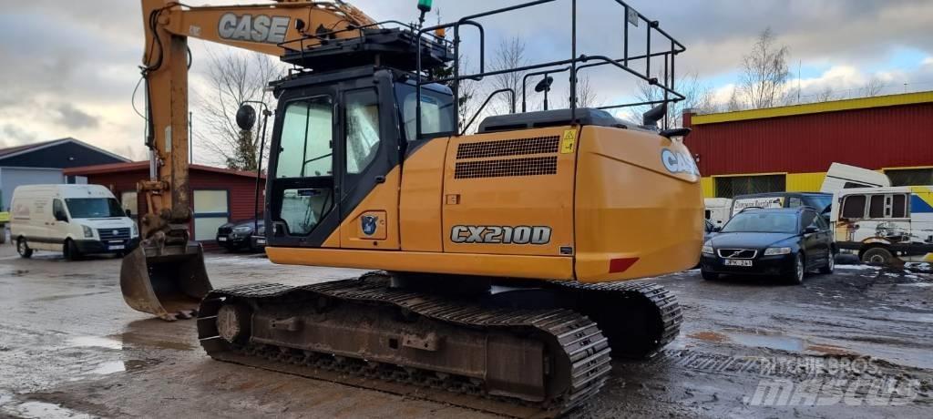 CASE CX 210 D Εκσκαφείς με ερπύστριες