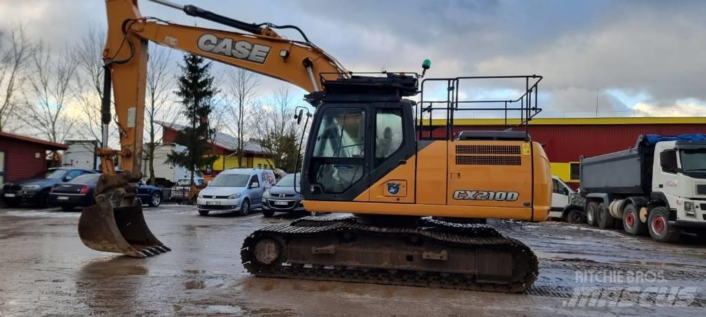 CASE CX 210 D Εκσκαφείς με ερπύστριες
