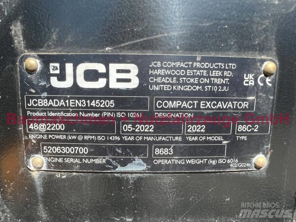 JCB 86C-2 Mono -Demo- Μίνι εκσκαφείς 7t - 12t