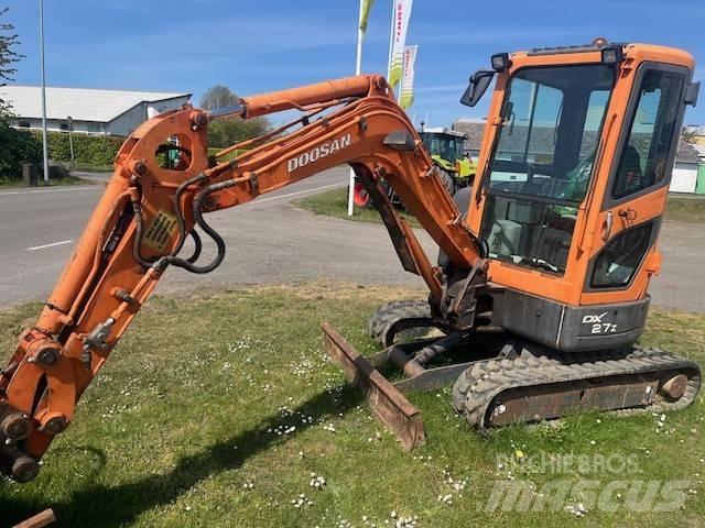 Doosan DX 27 Z Εκσκαφάκι (διαβολάκι) < 7t