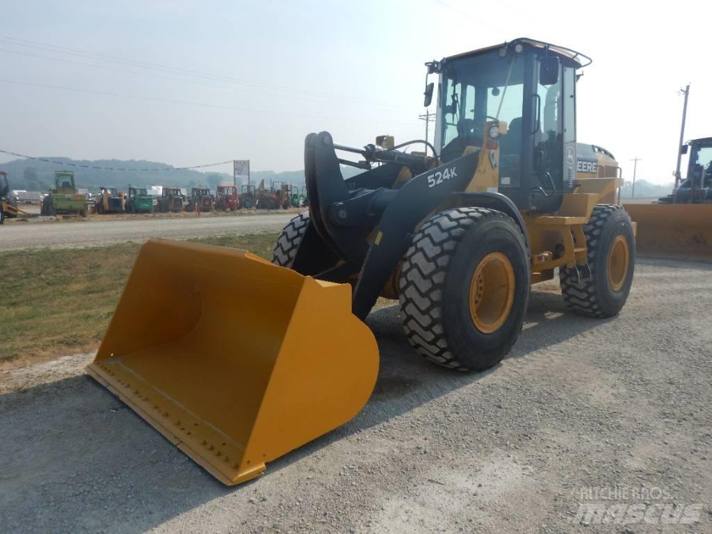 John Deere 524K Φορτωτές με λάστιχα (Τροχοφόροι)