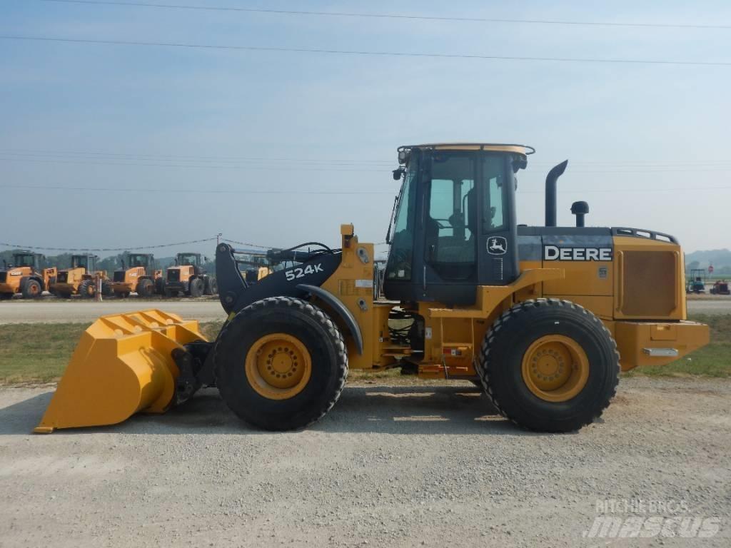John Deere 524K Φορτωτές με λάστιχα (Τροχοφόροι)