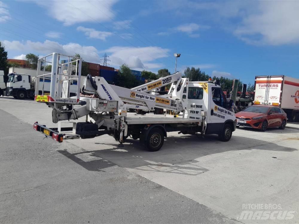 Multitel HX 200 EX Εναέριες πλατφόρμες τοποθετημένες σε φορτηγό