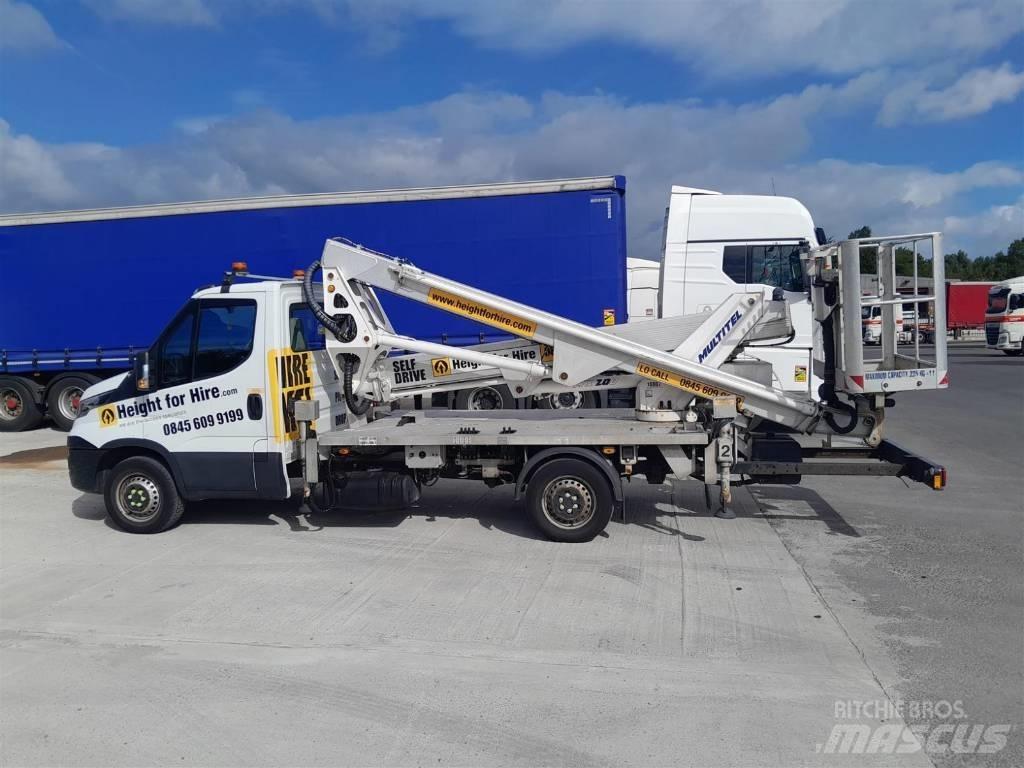 Multitel HX 200 EX Εναέριες πλατφόρμες τοποθετημένες σε φορτηγό