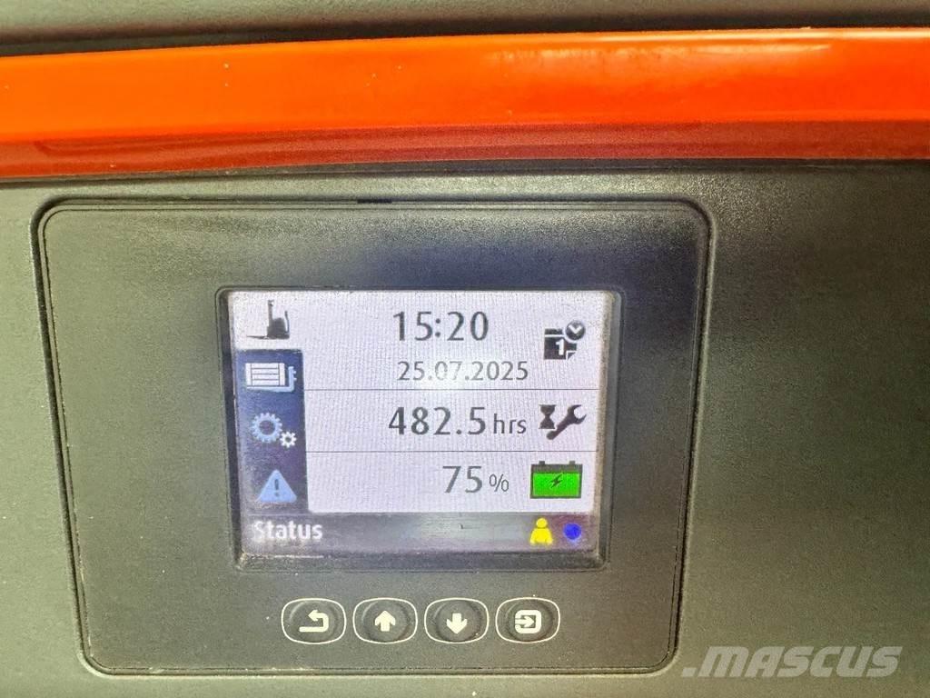 Linde L 16 l Παλετοφόρα πεζού χειριστή με ιστό