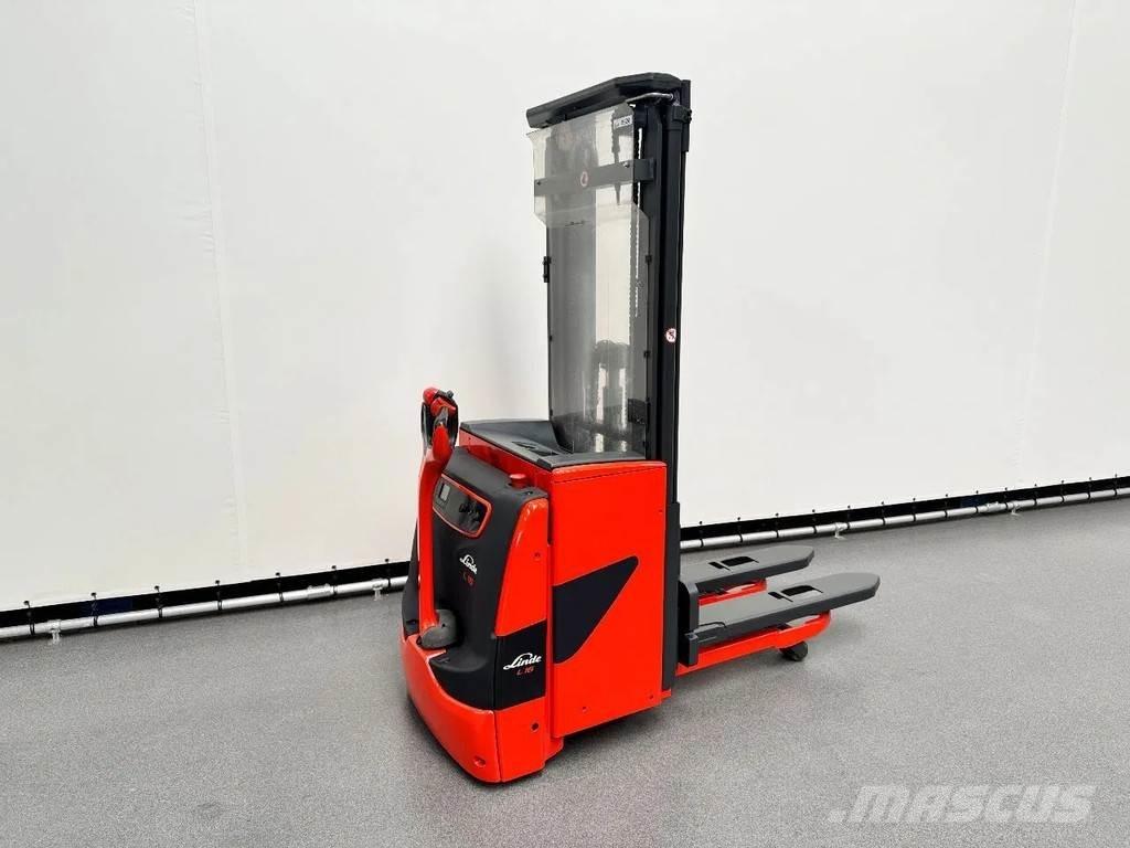 Linde L 16 l Παλετοφόρα πεζού χειριστή με ιστό