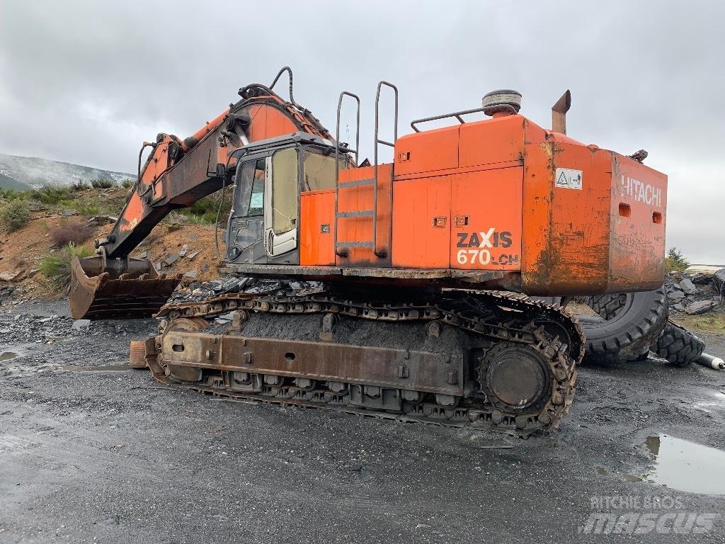 Hitachi 670 LCH-3 Εκσκαφείς με ερπύστριες