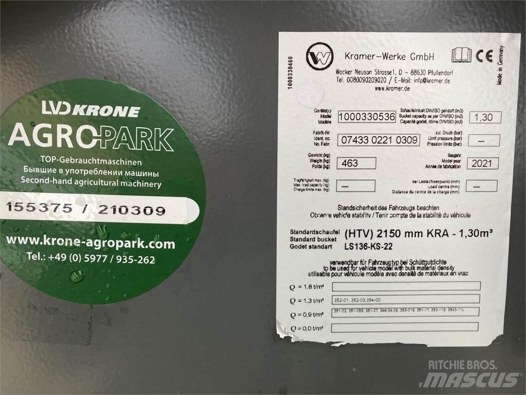 Kramer HVF 2,15m Εξαρτήματα εμπρόσθιων φορτωτών