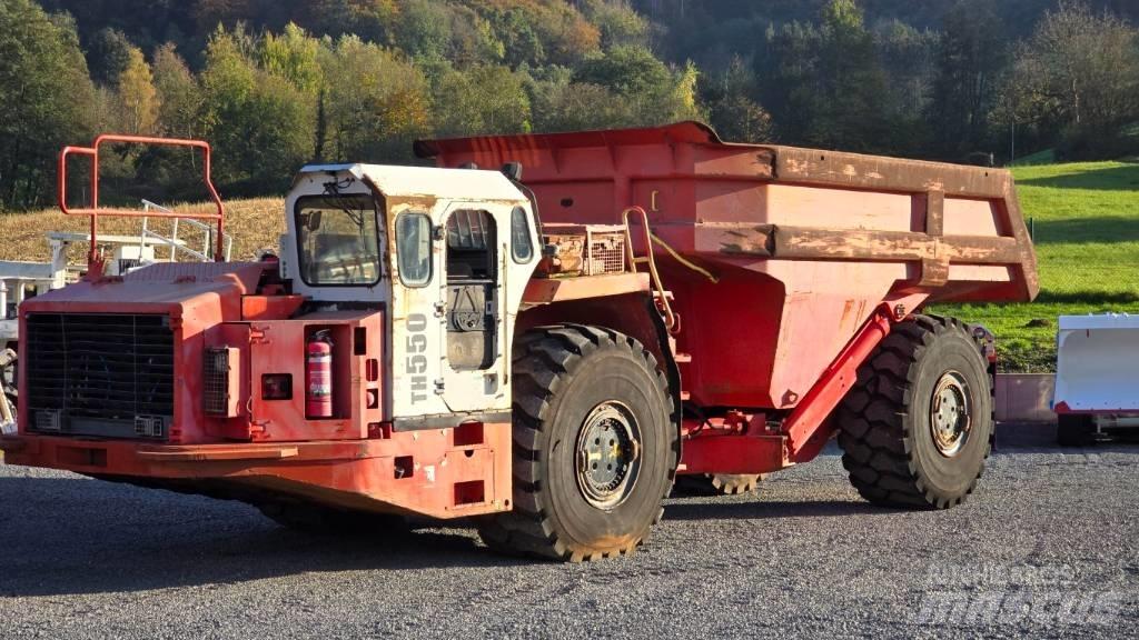 Sandvik TH550 Φορτηγά υπόγειων εξορύξεων