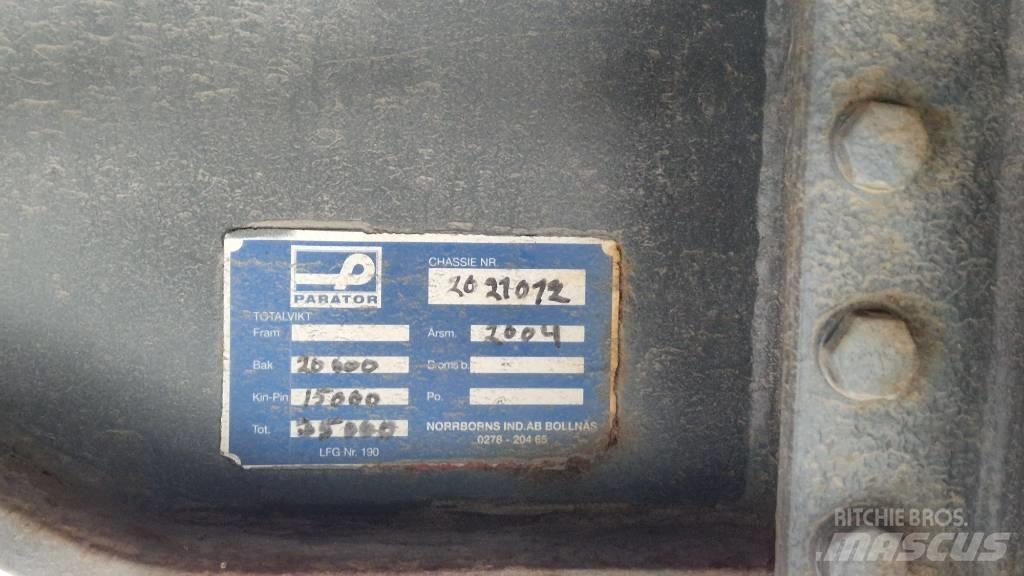 Parator SVX15-20 Ημιρυμούλκες κόφα
