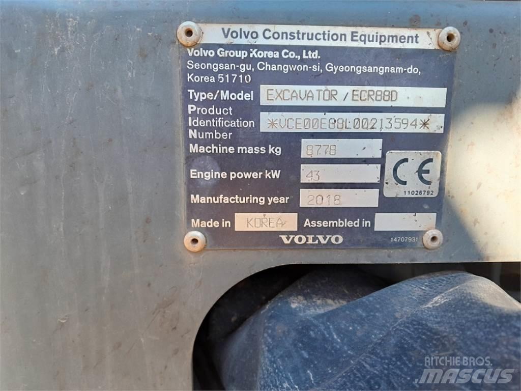 Volvo ECR88 Εκσκαφάκι (διαβολάκι) < 7t