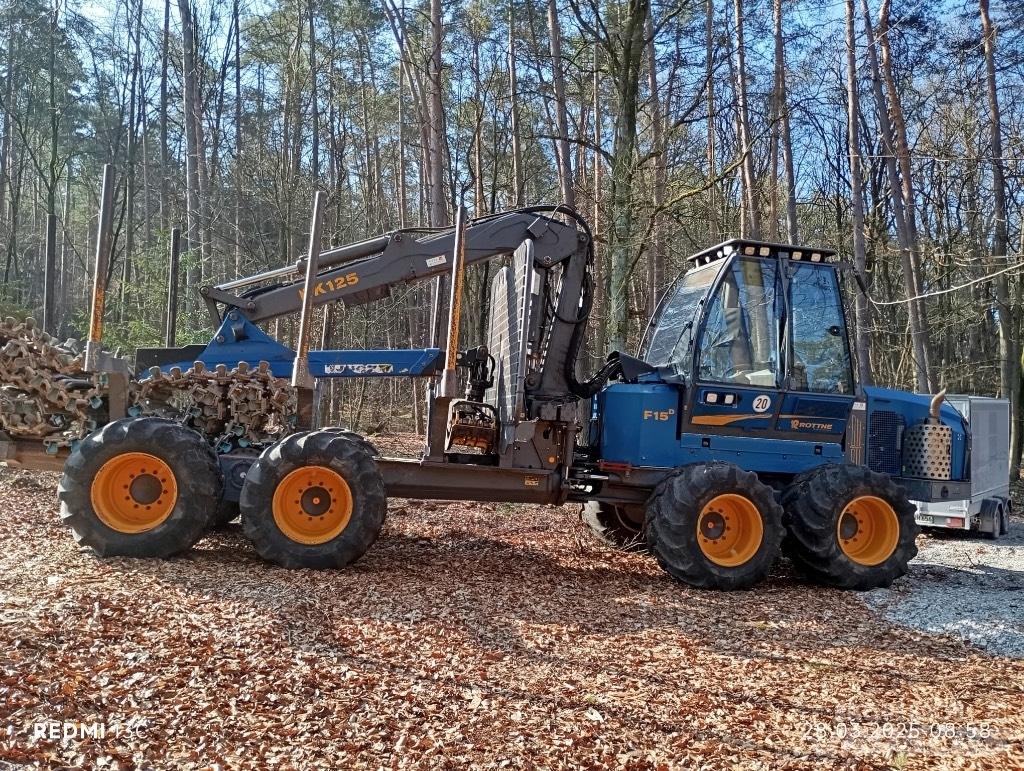 Rottne F15D Μεταφορείς ξυλείας