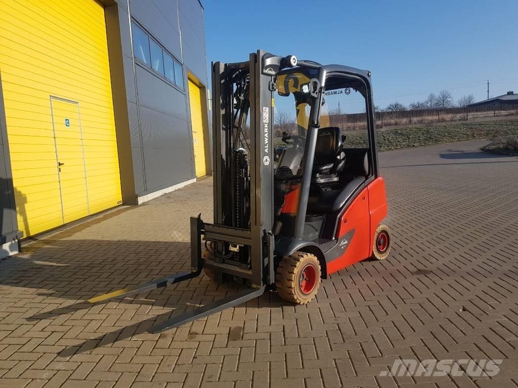 Linde H18T Περονοφόρα ανυψωτικά κλαρκ με φυσικό αέριο LPG