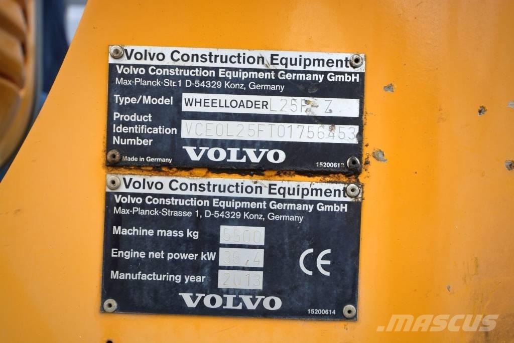 Volvo L 25 F Z Φορτωτές με λάστιχα (Τροχοφόροι)