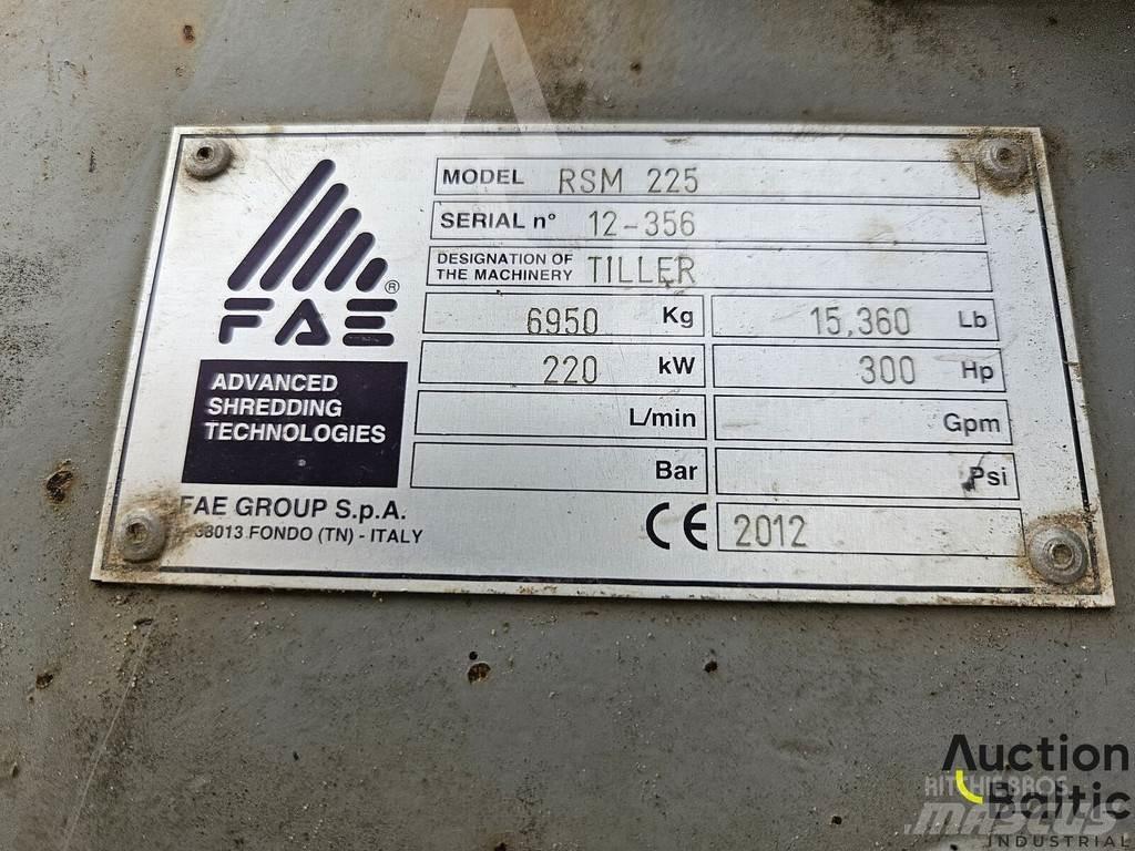 FAE RSM 225 Λοιπός εξοπλισμός συγκομιδής χορτονομής