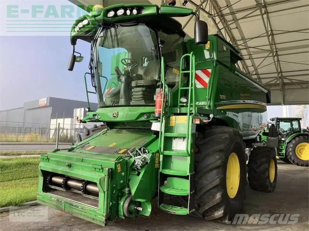 John Deere t670 Θεριζοαλωνιστικές μηχανές