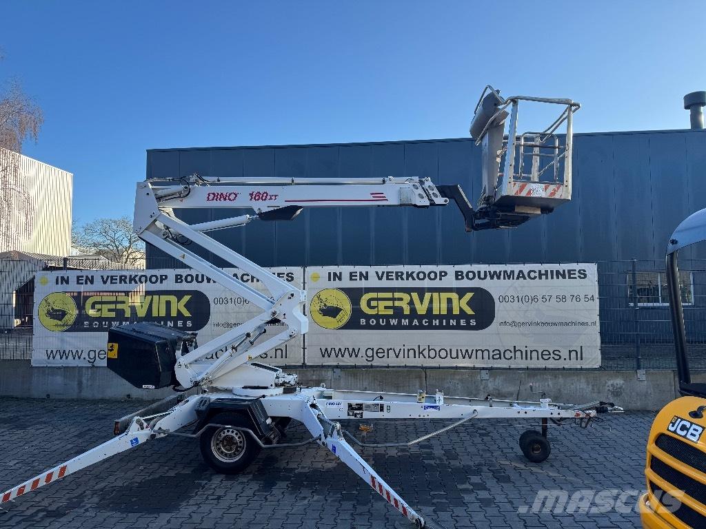 Dino 160 XT Εναέριες πλατφόρμες τοποθετημένες σε ρυμούλκα