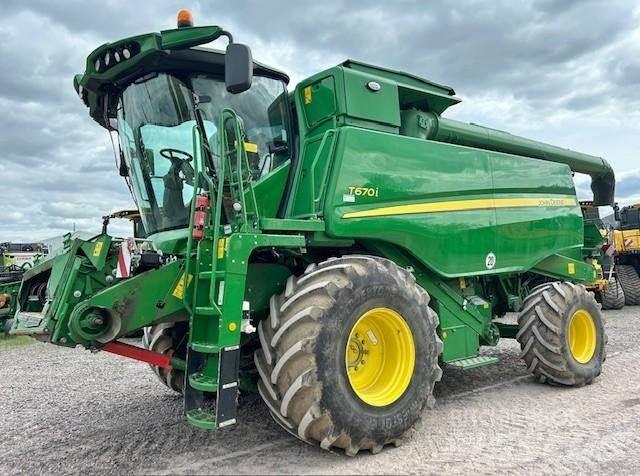 John Deere T 670 i Θεριζοαλωνιστικές μηχανές