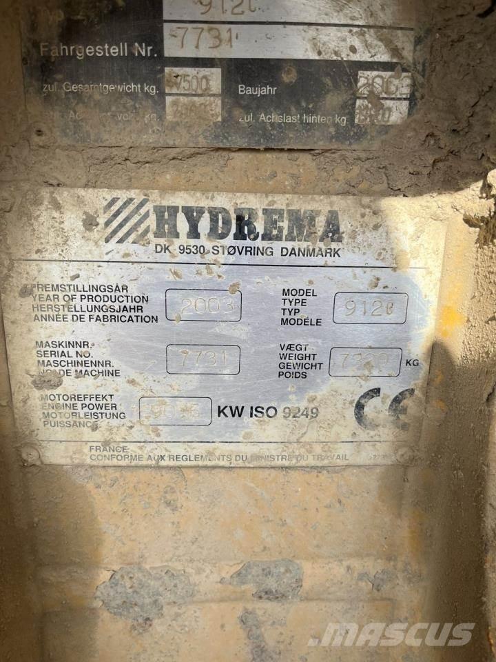 Hydrema 912C Dumpers εργοταξίου